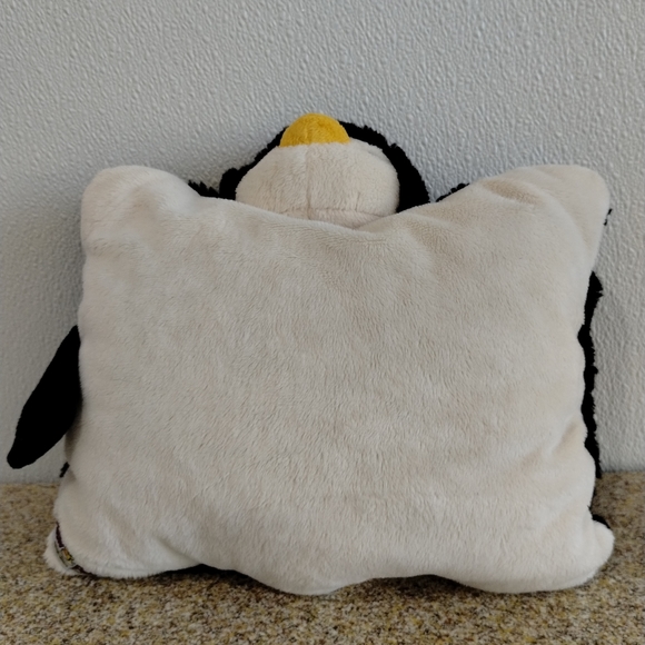 Penguin My Pillow Pet Black / White Pillow Pet Pee-wees Plush Preowned - Picture 4 of 14